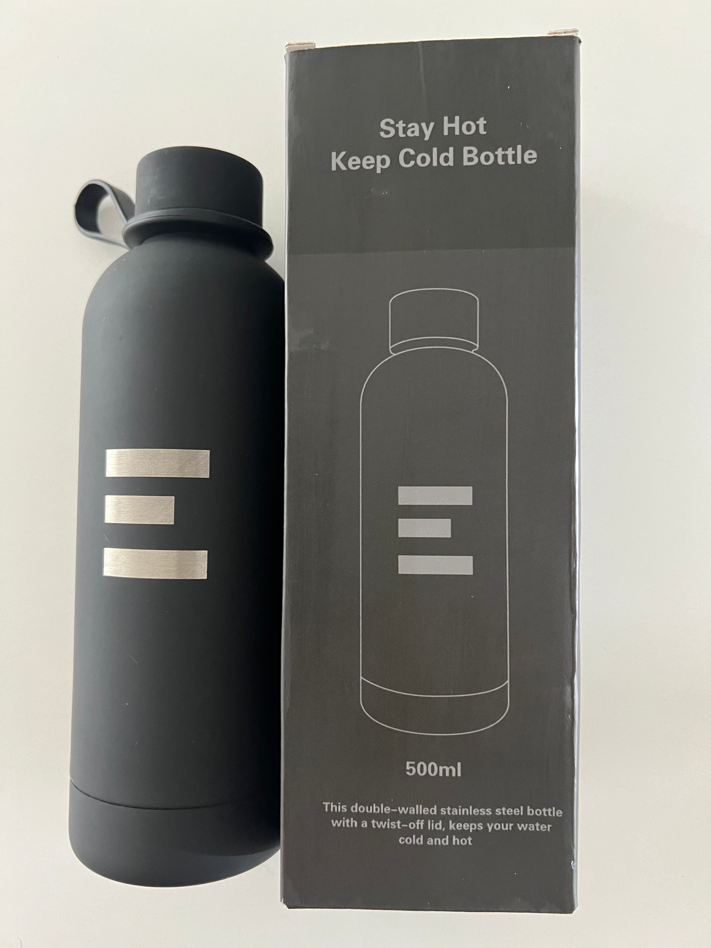 Double Wall Stainless Steel Cup Insulated Drink Bottle Tumbler Water Bottle 500 ml Thermal